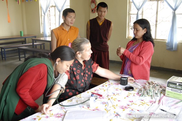 KHCP organize a grand vaccination programme for all monks