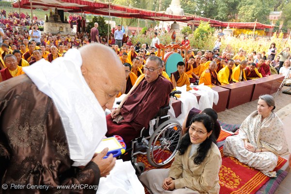 Mipham Rinpoche and Mayum
