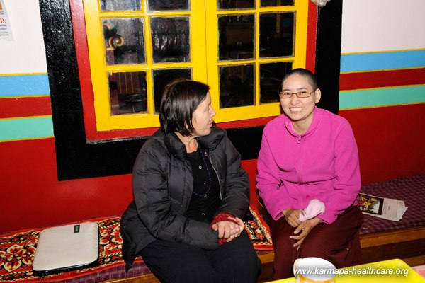 KHCP Karmapas nuns in Rumtek