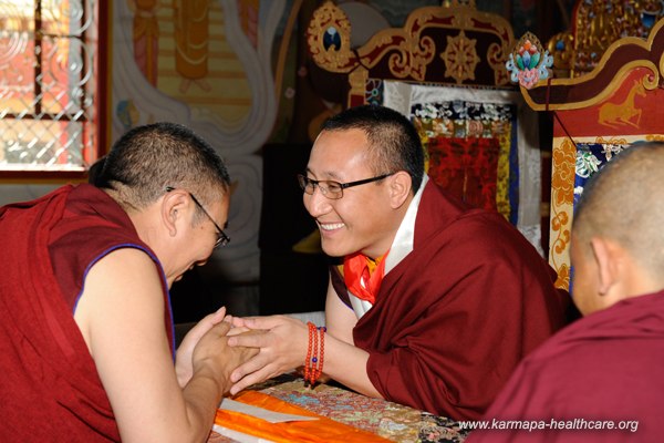 Initiation of Karmapa’s new secretary general Lodrö Rapsel Rinpoche