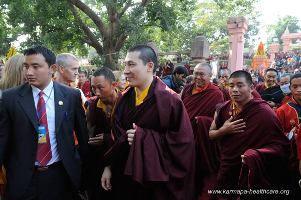 3000 people attended the Chenrezig initiation with Gyalwa Karmapa