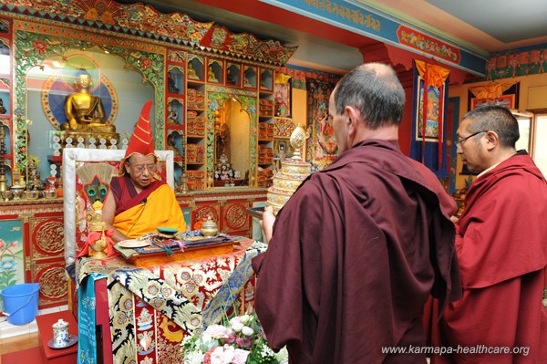 Sherab Gyaltsen Rinpoche Empowerment
