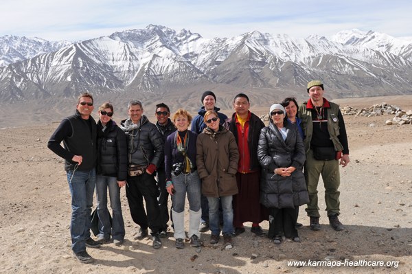 KHCP Our Ladakh team with Lama Ishey Jungnes