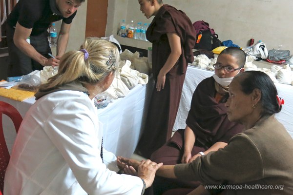 Anna provides Tibetan medicine