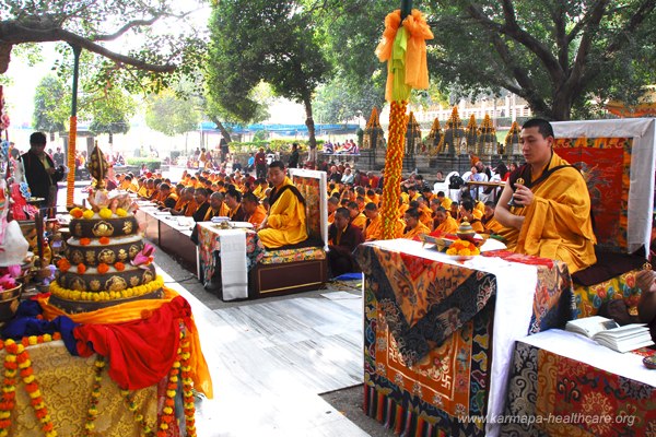 Gyalwa Karmapa opens the Monlam