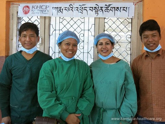 The KHCP-DHK dental team