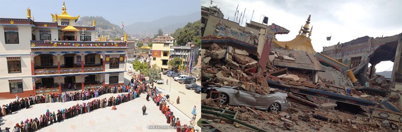 w20150425 earthquake manang gompa prev now h