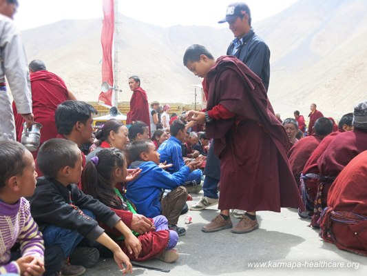 Karma Dupgyud Choeling Monastery in Leh
