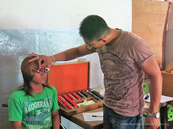 KHCP Optician Camp BIA Sershang