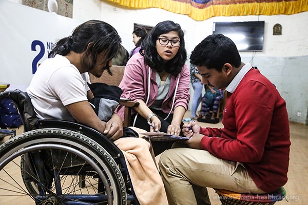 KHCP-Medical Camp/Wheelchair Assessment Camp at BIA Sertshang Orphanage Kathmandu