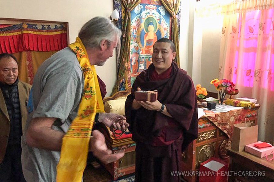 KHCP team meets H.H.Karmapa