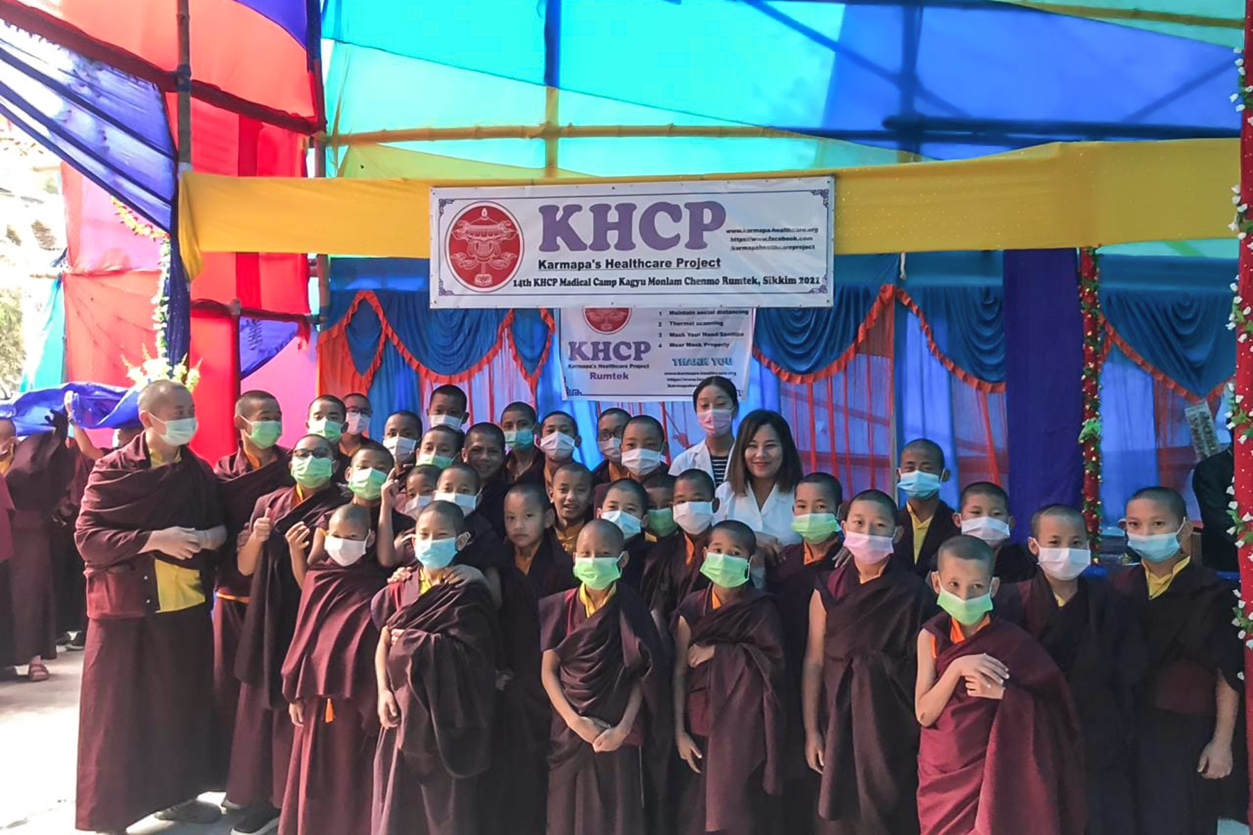 14th KHCP Medical Camp Kagyu Monlam Rumtek 2021
