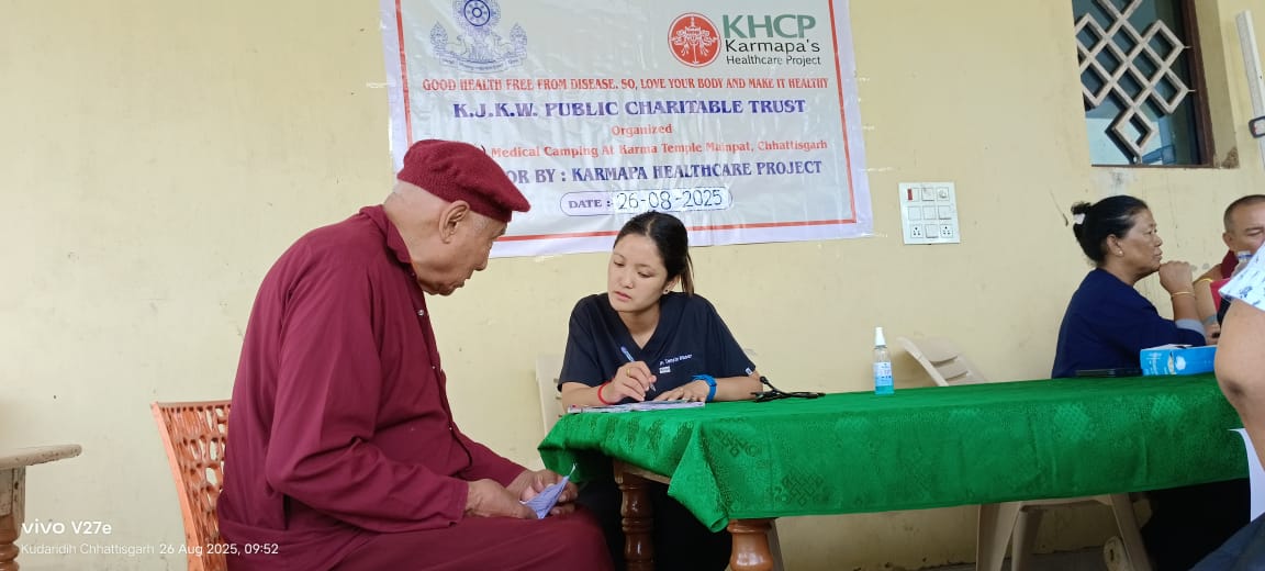 KHCP Medicalcamp at Karma Temple in Chattissgha/India KHCP Medicalcamp at Karma Temple in Chattissgha/India