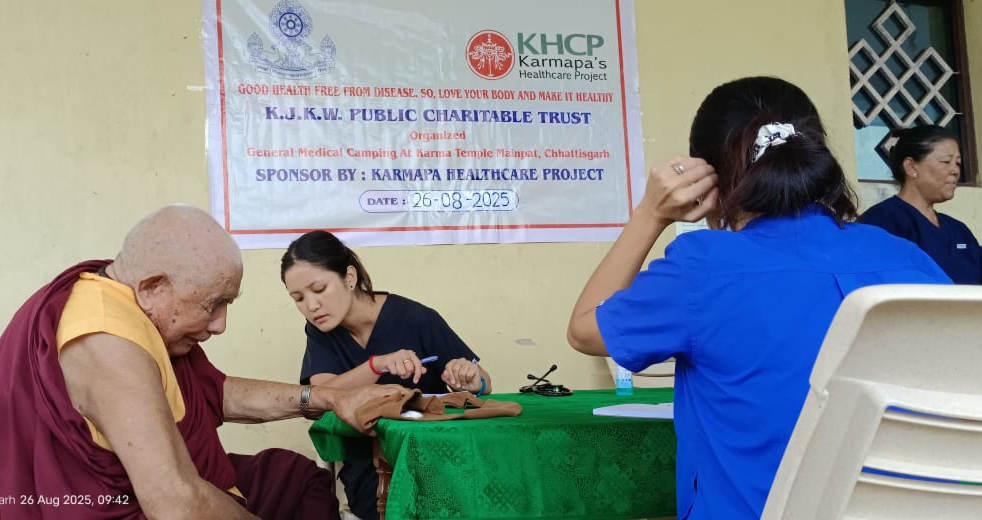 KHCP Medicalcamp at Karma Temple in Chattissgha/India KHCP Medicalcamp at Karma Temple in Chattissgha/India