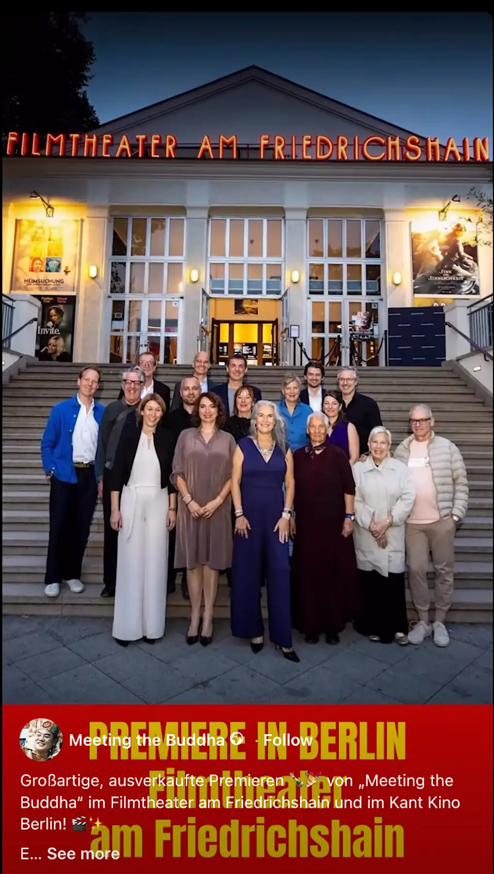 GERMAN FILM PREMIERE OF GERMAN FILM PREMIERE OF