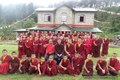 Shamarpa´s young students moved from Kathmandu to Takdah, Darjeeling /India