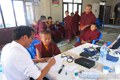 Medical Camp at Dhagpo Sheydrub Ling Monastery in Nala