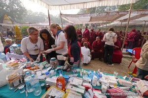 KHCP Medicalcamp Kagyu Mönlam Bodhgaya