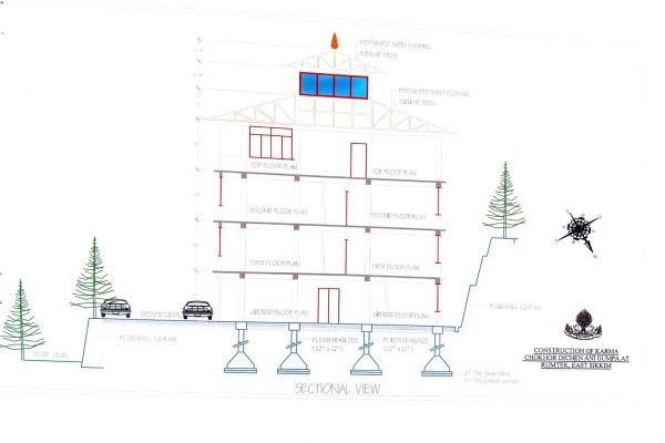 rumtek nuns building plan2